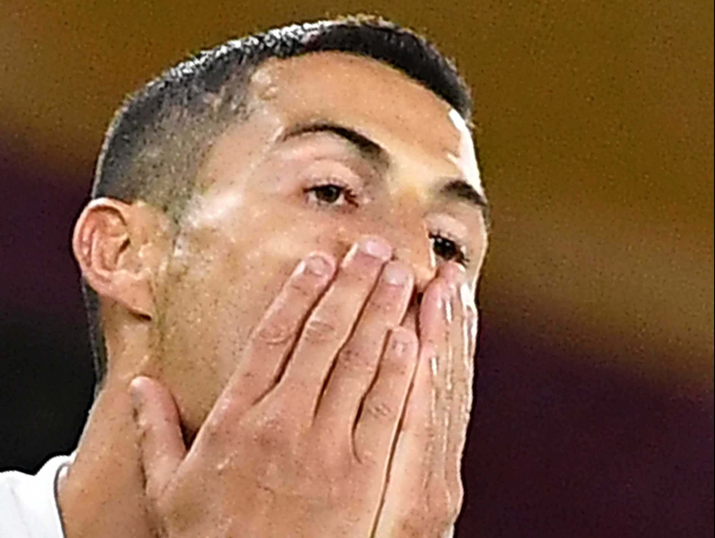 Cristiano Ronaldo se concentra junto a Portugal para juegos de preparación. Foto Prensa Libre: AFP