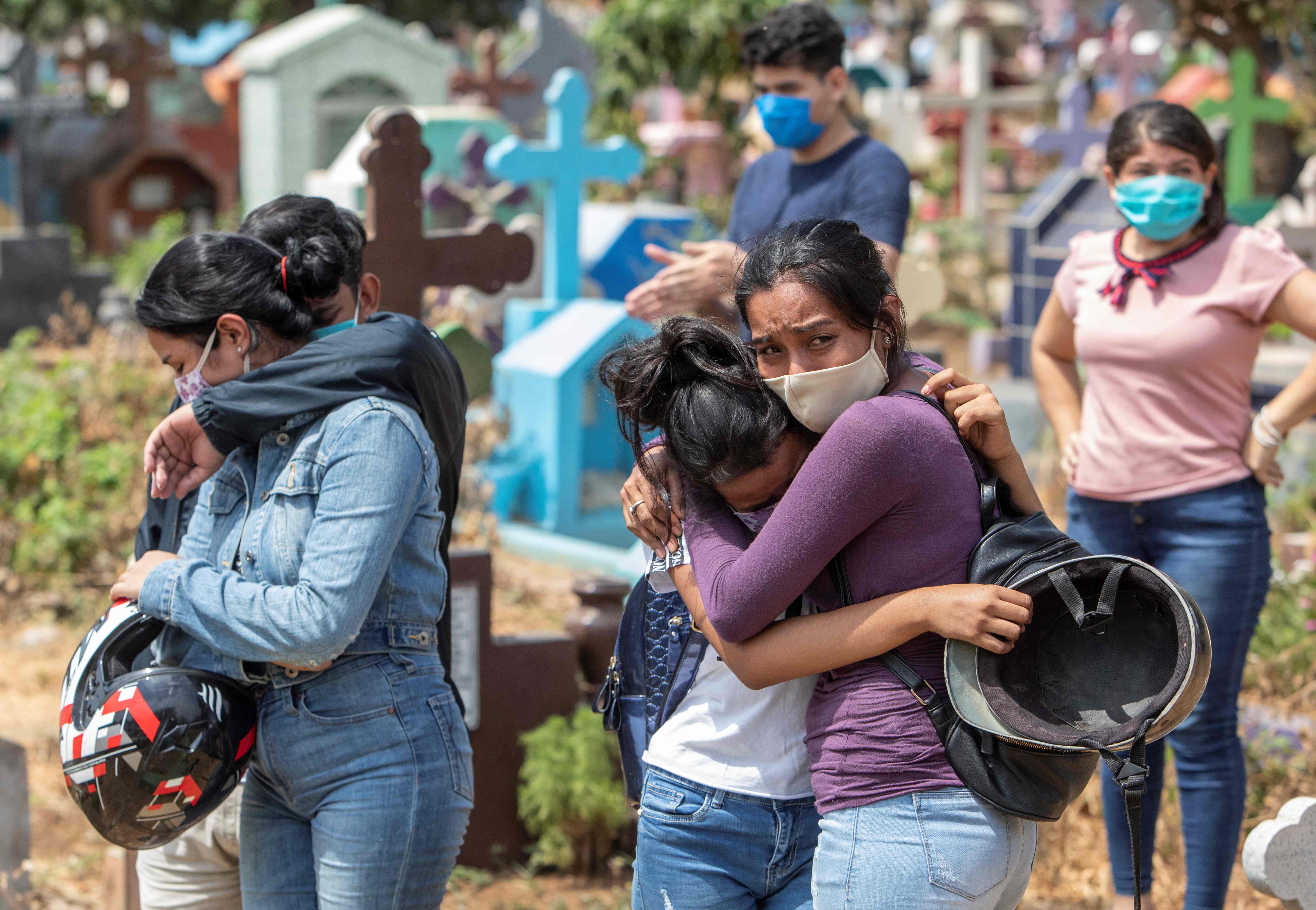 
El gobierno de Nicaragua registra seis mil 299 casos y 170 fallecidos por covid-19, pero hay quienes creen que las cifras son superiores. (Foto Prensa Libre: AFP)
