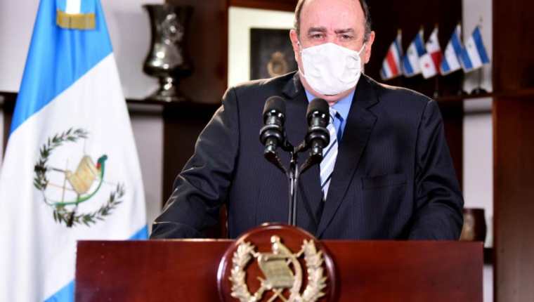 El presidente de Guatemala, Alejandro Giammattei anunció que no pedirá prórroga del estado de Calamidad. 