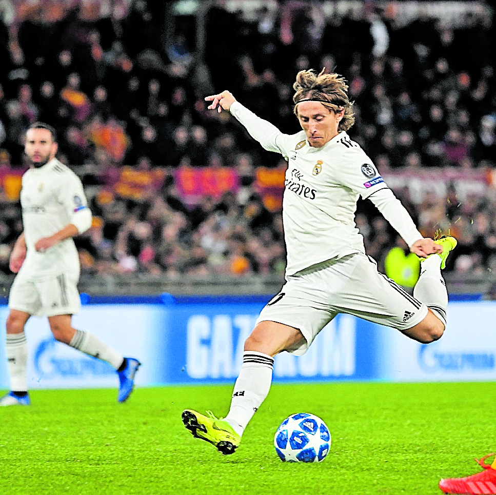 Luka Modric recordó su infancia y su deseo de concluir su carrera en el Real Madrid. Foto Prensa Libre: AFP