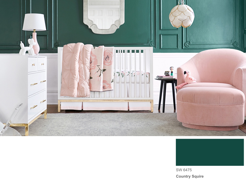 los colores de la habitación de los niños