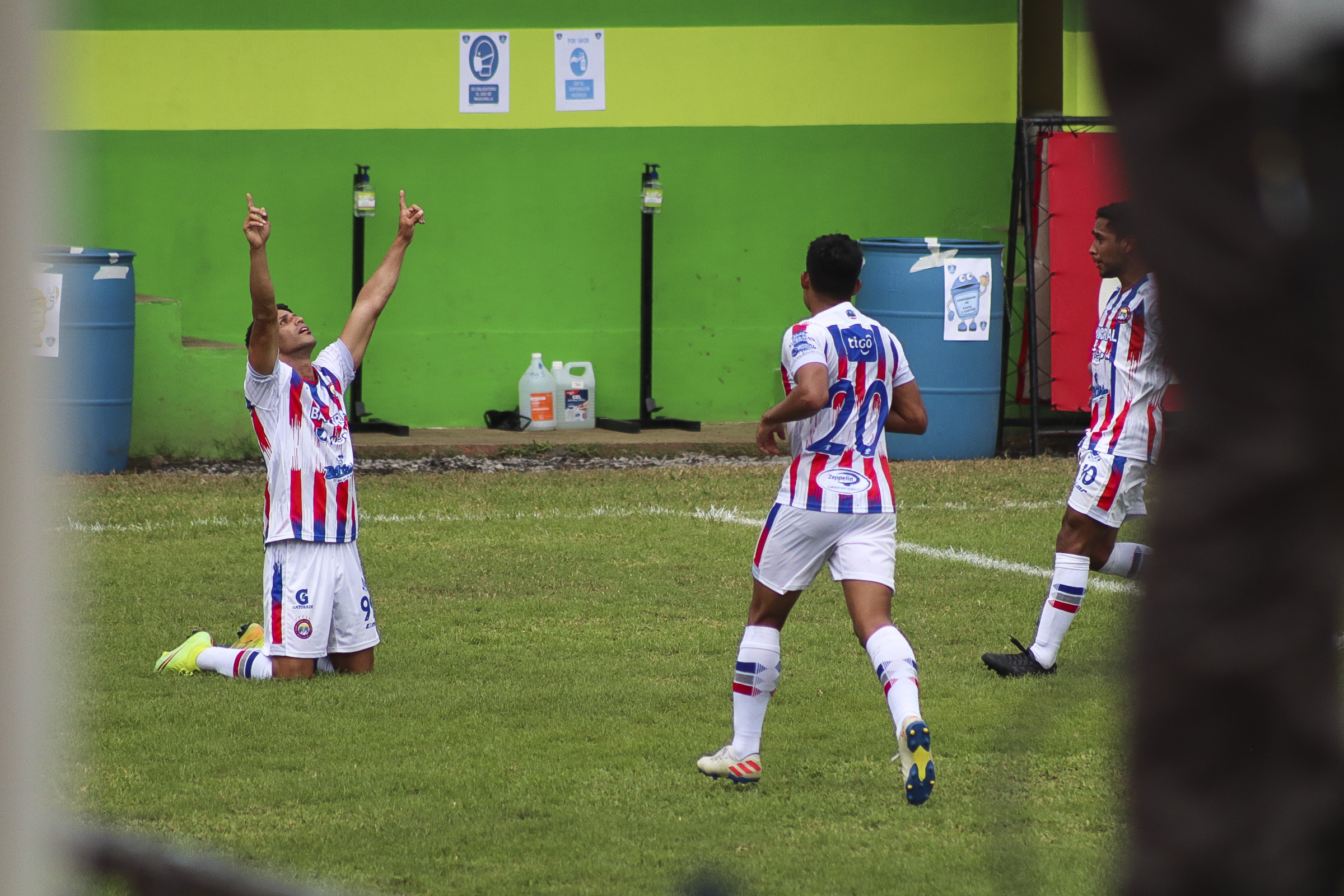 Israel Silva anotó su gol 154 con la camisola de Xelajú MC. Foto Prensa Libre: Cortesía Shirley Vásquez.