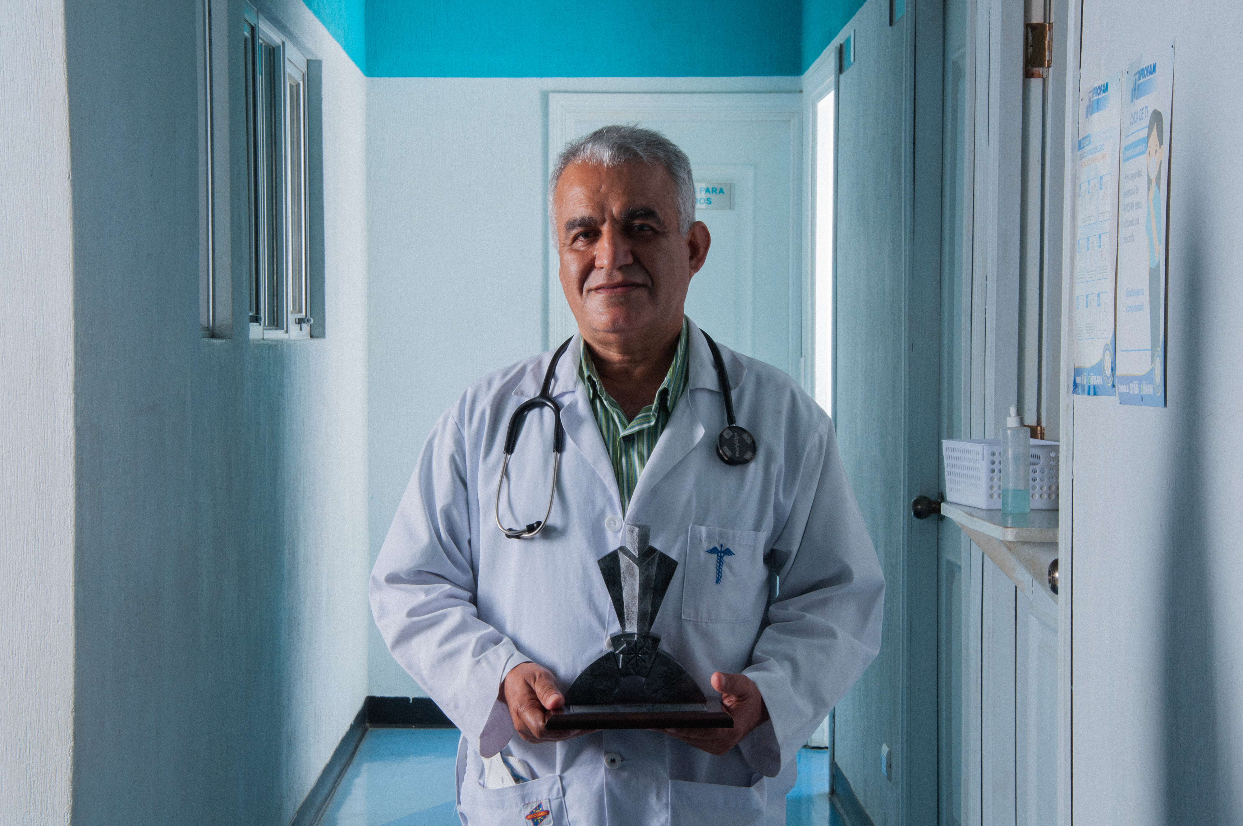 Juan de Dios González Martínez, de la Asociación Pro Bienestar de la Familia de Guatemala, fue uno de los acreedores del Galardón al Trabajador 2020. (Foto Prensa Libre: cortesía)