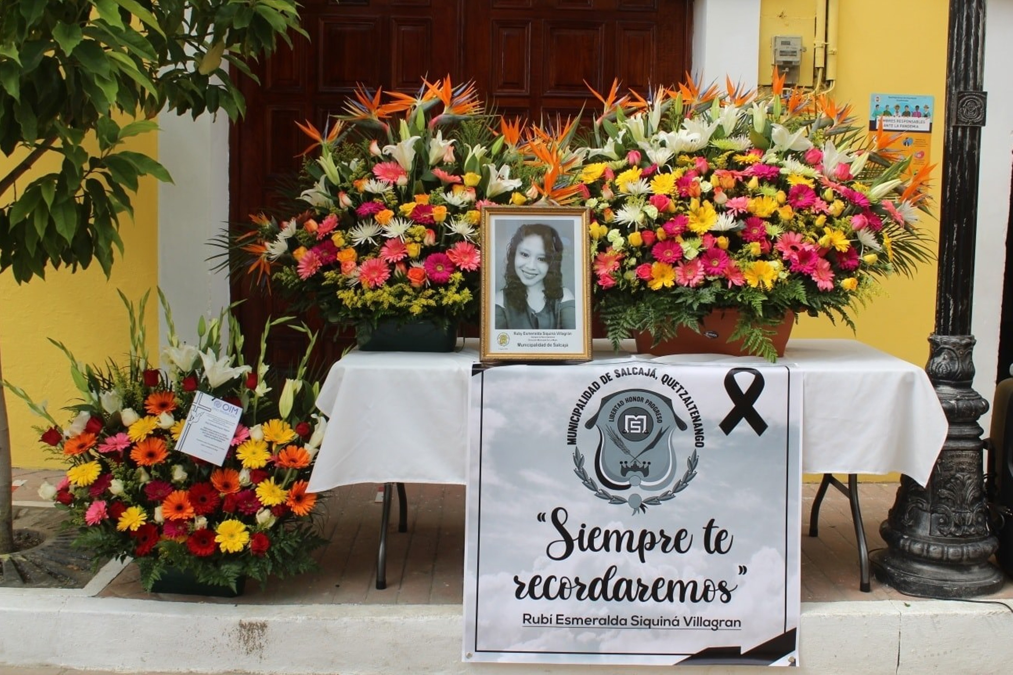 Ruby Siquiná fue encontrada en su apartamento sin vida y con señales de violencia. (Foto Prensa Libre: cortesía Municipalidad de Salcajá) 