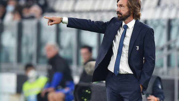 Andrea Pirlo se estrenó como técnico con la Juventus. Foto Prensa Libre: EFE
