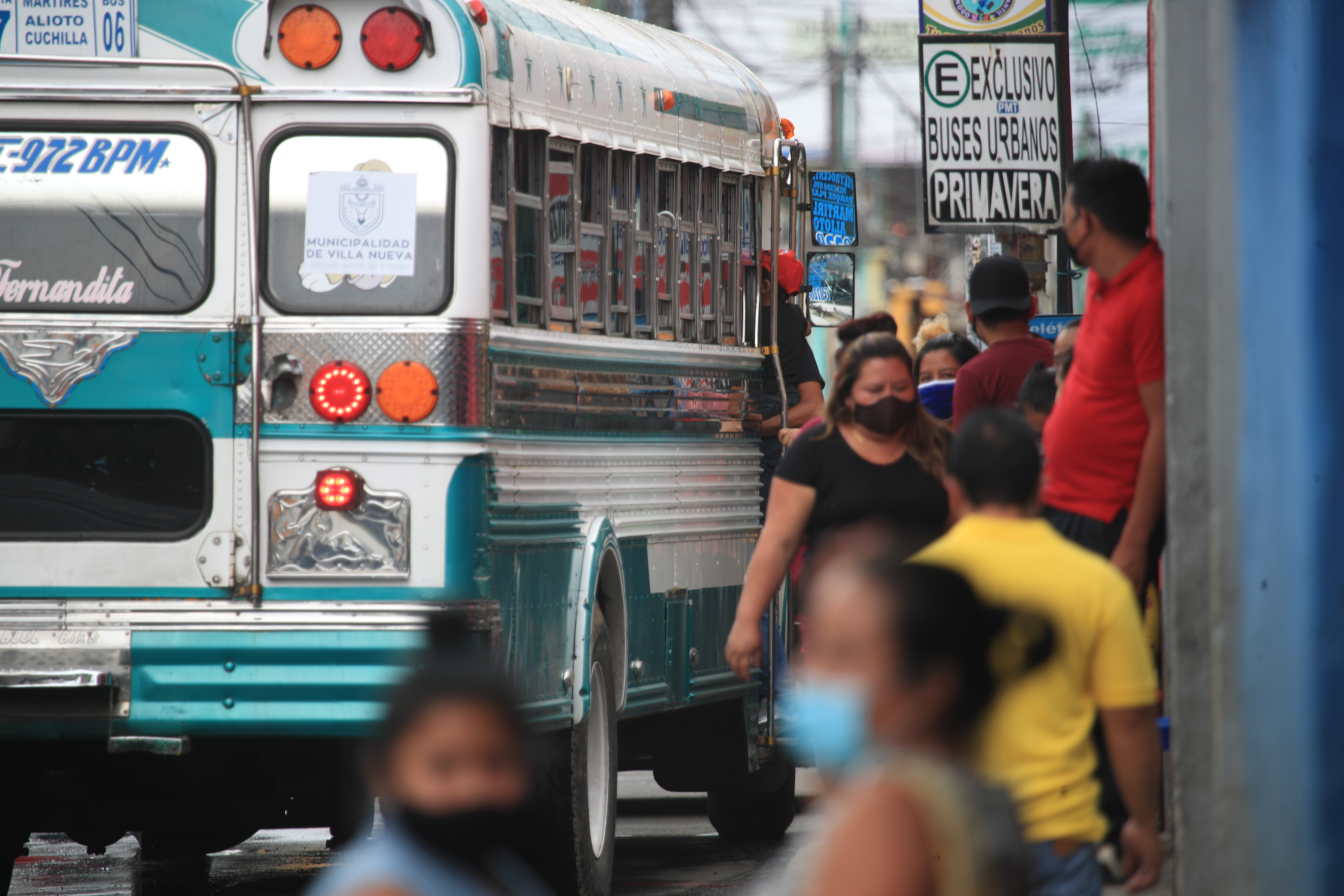 La división de transporte -por el alza la tarifa- ha presionado el ritmo inflacionario en Guatemala durante 2021, según autoridades. (Foto Prensa Libre: Hemeroteca)  