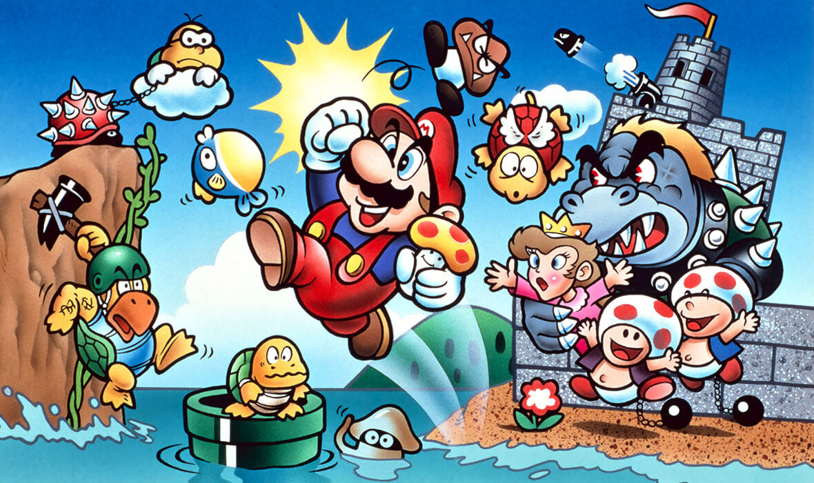 Los 35 años de Mario trae sorpresas para los seguidores de este pesonaje y sus amigos.  (Foto Prensa Libre: Nintendo).