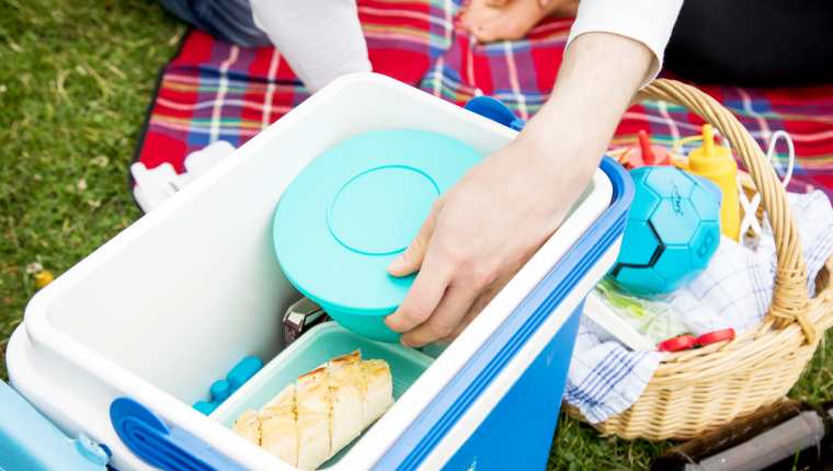 Quien sale de picnic debería transportar los alimentos en una hielera. Foto Prensa Libre: DPA