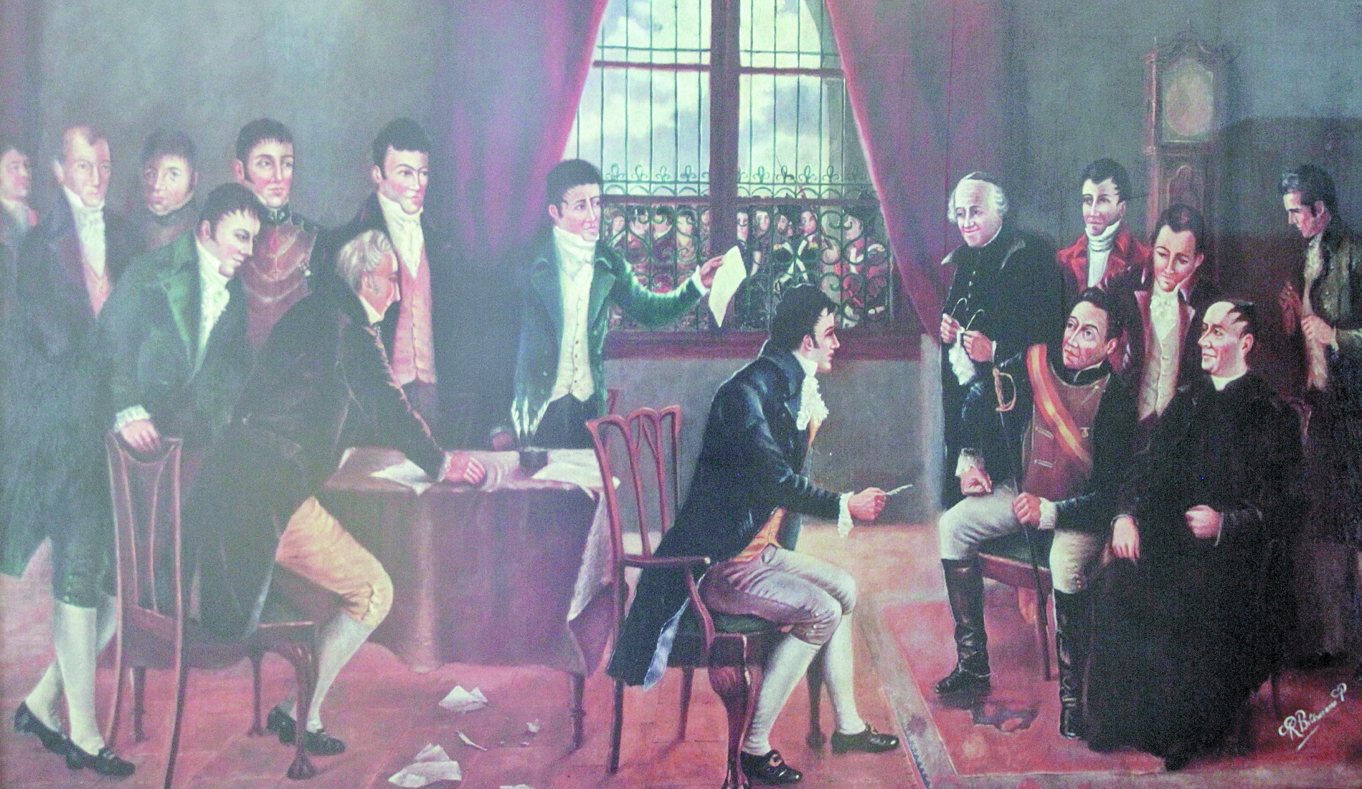 La Independencia de España se firmó hace 199 años. En 1921, se celebró el centenario de este acontecimiento con diversas actividades. (Foto Prensa Libre, Hemeroteca)