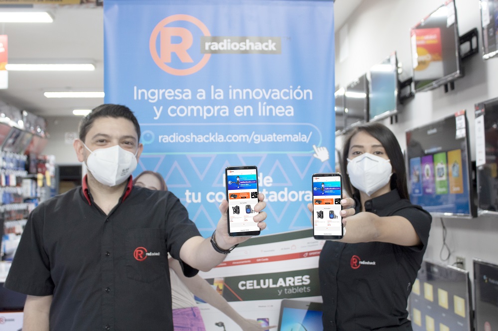 Radio Shack ofrece más de un mil 500 productos en su nueva tienda virtual. Foto Prensa Libre: Cortesía