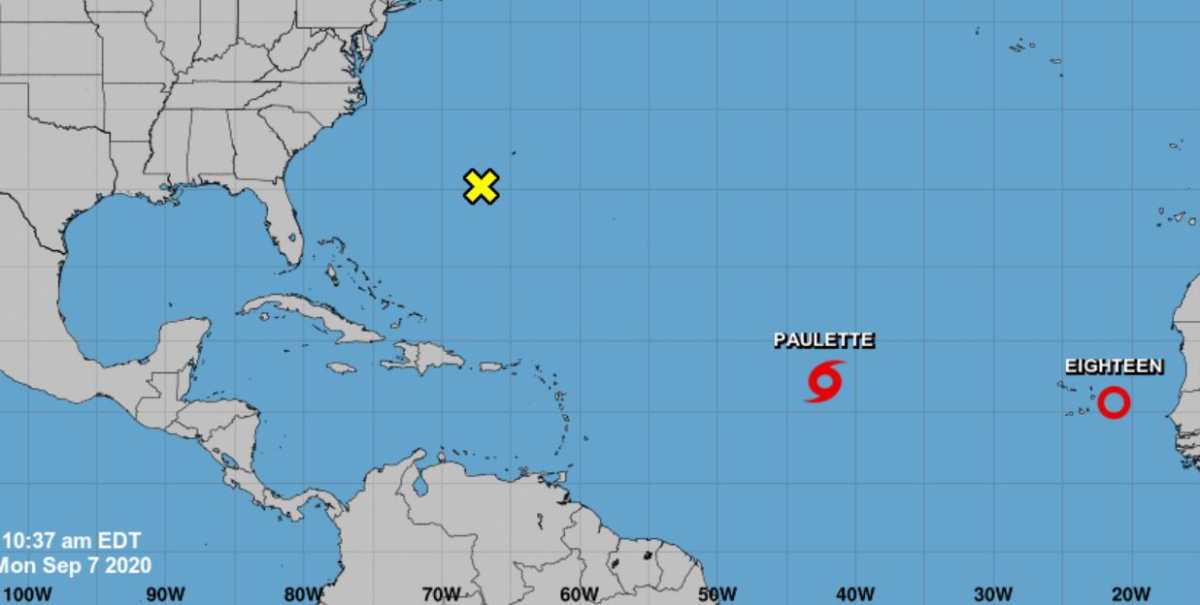 Dos depresiones tropicales en el Atlántico alcanzarán este lunes fuerza de tormenta
