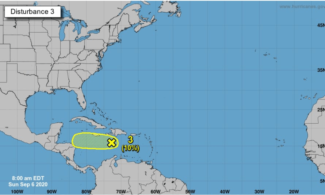 Insivumeh monitorea nuevo sistema de baja presión que podría convertirse en huracán en el Caribe