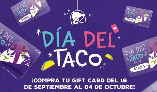 En todo el mundo cada año Taco Bell festeja el Día del Taco. Foto Prensa Libre: Cortesía