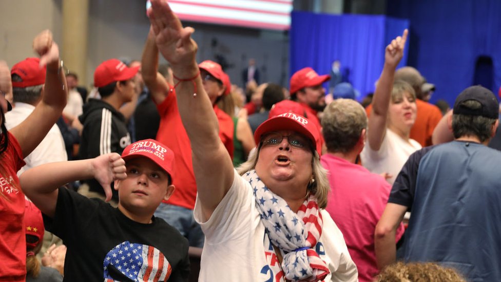 Los evangélicos latinos son el grupo religioso más dividido para las elecciones de 2020. (Foto Prensa Libre: Getty Images)