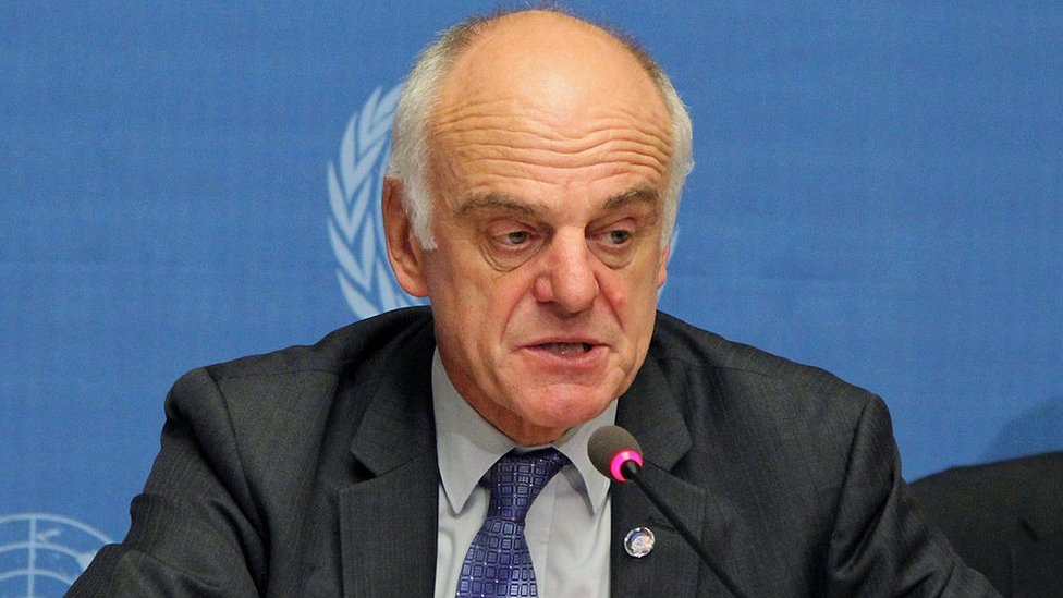 El Dr. David Nabarro es enviado especial de la OMS para la covid-19. (Foto Prensa Libre: Getty Images)