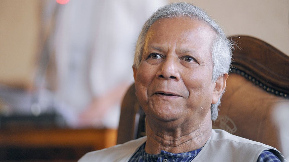 Muhammad Yunus tiene 80 años y es conocido como el banquero de los pobres. (Foto Prensa Libre: Getty Images)