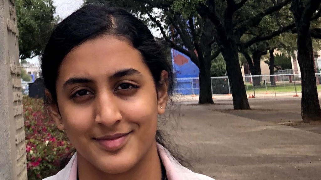 Anika Chebrolu tiene 14 años y ganó el premio a la "mejor científica joven de Estados Unidos"

