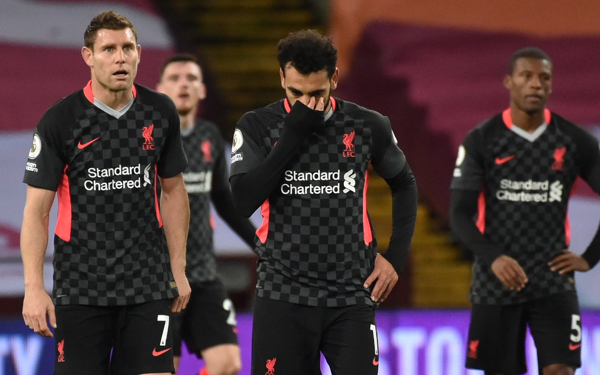 El vigente campeón de la Premier League cayó por goleada por 7-1 ante el Aston Villa. (Foto Prensa Libre: EFE)