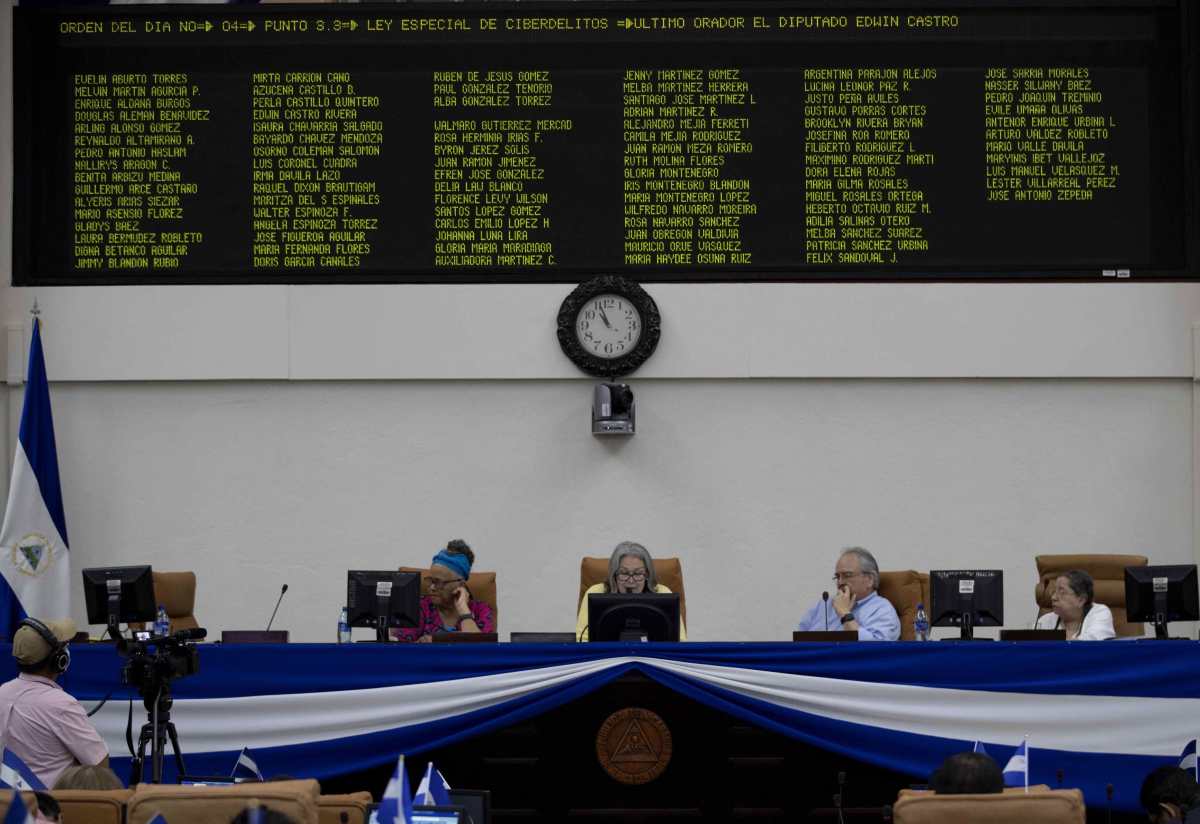 Nicaragua aprueba ley para castigar “noticias falsas” que atenta contra la libertad de expresión