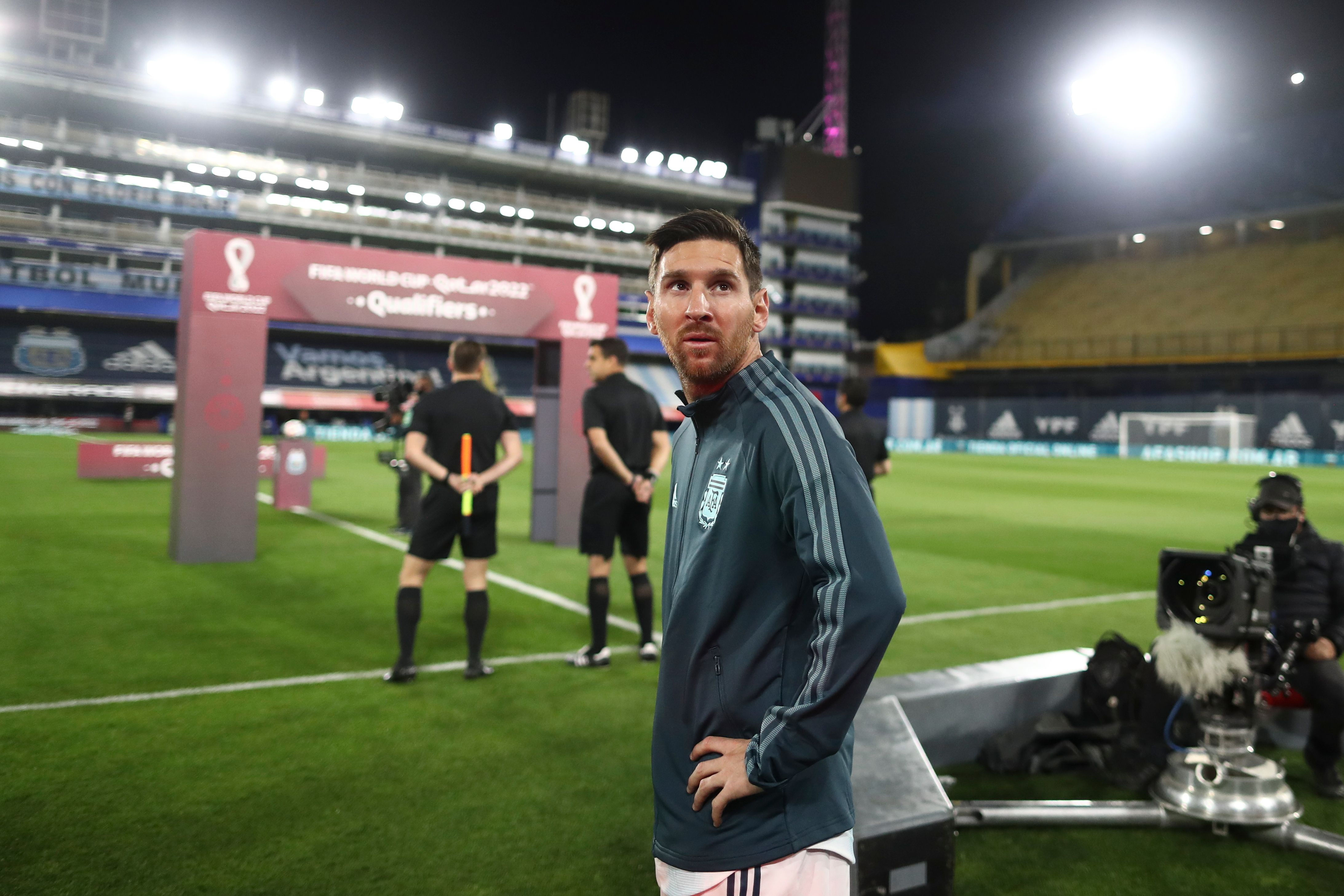 Lionel Messi habló después del partido de Argentina frente a Ecuador y aseguró que el partido no fue lo que ellos querían. (Foto Prensa Libre: AFP).