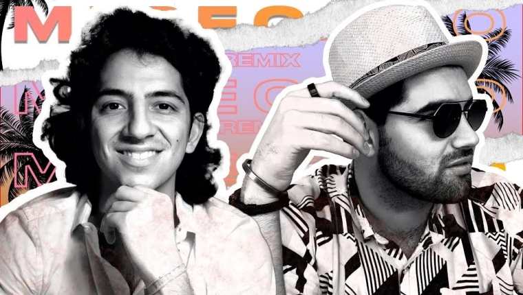 Los guatemaltecos Alejandro Sago y JD Porras unen sus talentos en la canción "Mi Pecado Remix". (Foto Prensa Libre: cortesía Alejandro Sago).