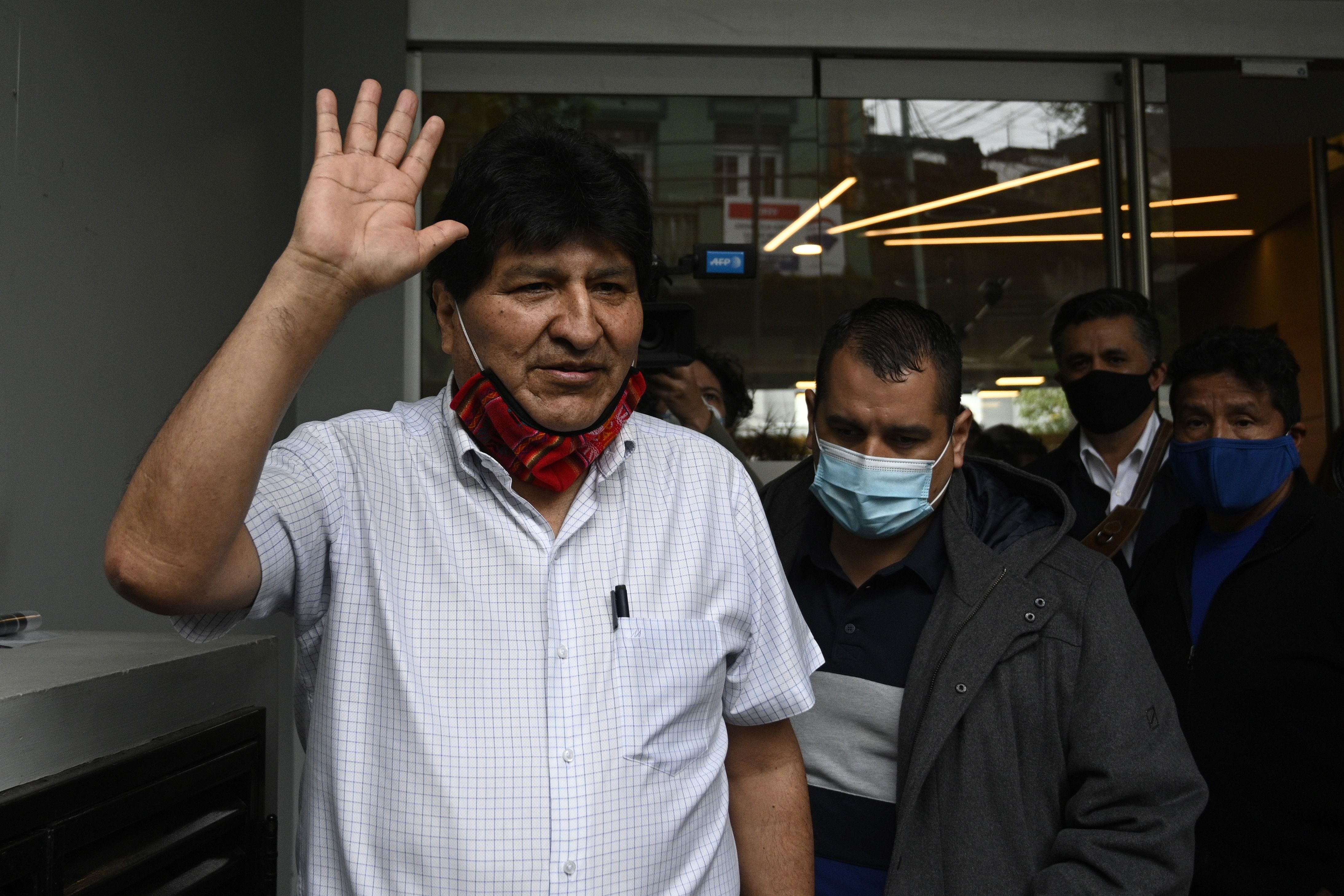 Evo Morales renunció a la Presidencia de Bolivia el 10 de noviembre de 2019. (Foto Prensa Libre: AFP)