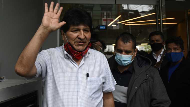 Evo Morales renunció a la Presidencia de Bolivia el 10 de noviembre de 2019. (Foto Prensa Libre: AFP)