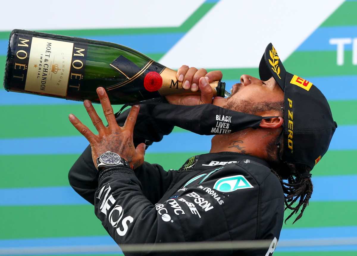 Lewis Hamilton iguala el récord de 91 victorias de Michael Schumacher al ganar GP de Eifel