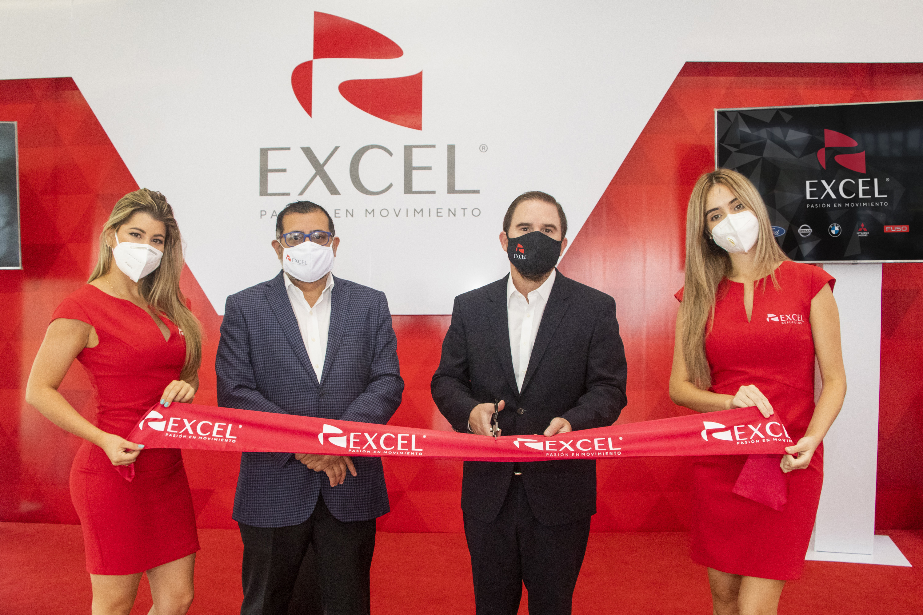 Excel inauguró una nueva agencia de distribución vehicular, la que está ubicada en el departamento de Escuintla. (Foto Prensa Libre: cortesía)
