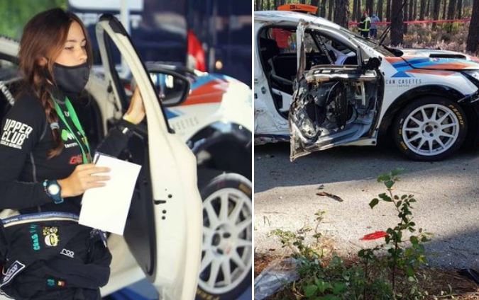 La copiloto española Laura Salvo falleció tras un accidente en un rally en Portugal: (Foto Twitter:  @patagoniaracing)
