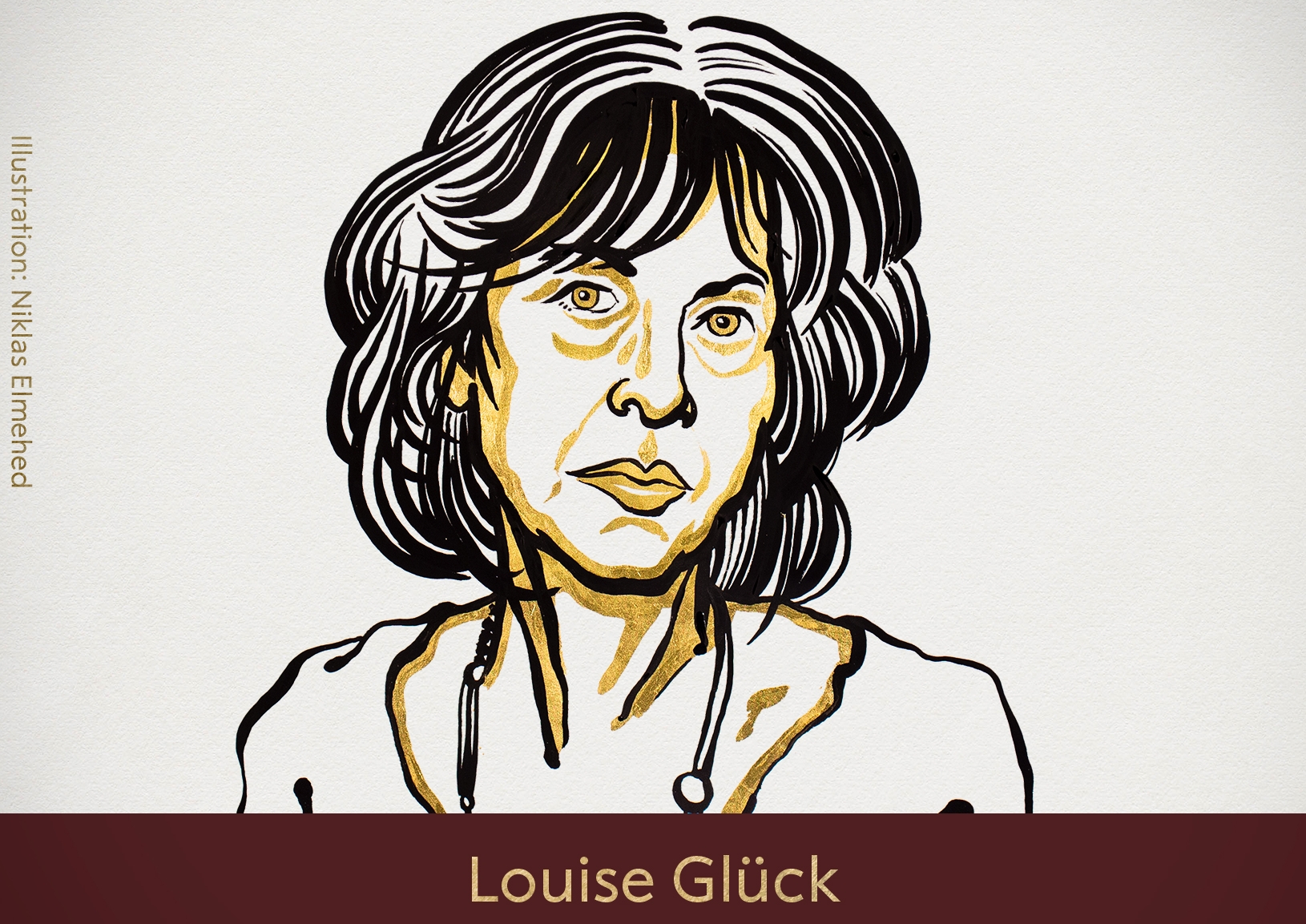 Louise Glück fue premiada por su "inconfundible voz poética. (Foto Prensa Libre: Nobel Prize)