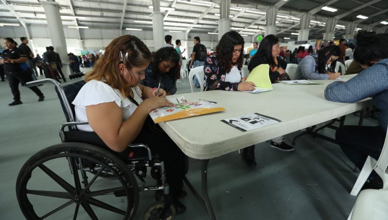 El Pacto Global Red Guatemala y Conadi efectuaron un foro para conocer la situación actual de las personas con discapacidad en el ámbito laboral en Guatemala. (Foto Prensa Libre: Hemeroteca)