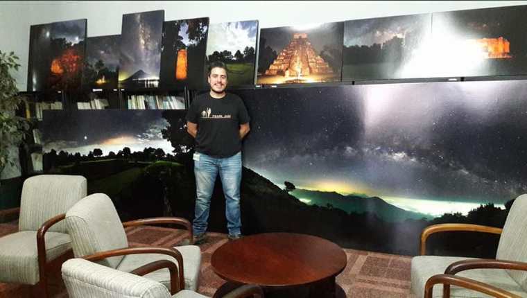 El astrofotógrafo Sergio Emilio Montúfar obtuvo el premio Dark Sky Defender. (Foto Prensa Libre: Tomada de Facebook)