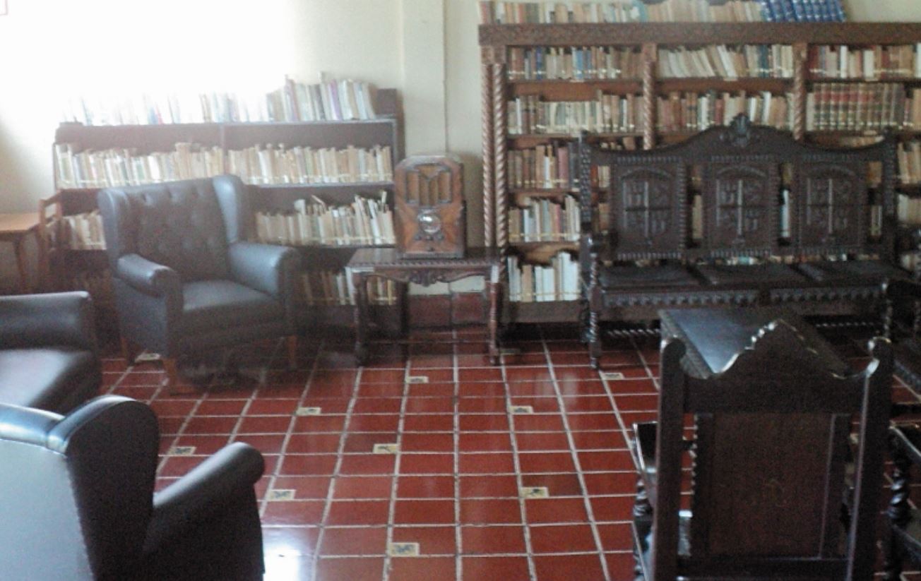 Uno de los ambientes de la Casa de la Cultura Flavio Herrera. (Foto Prensa Libre: Hemeroteca PL)
