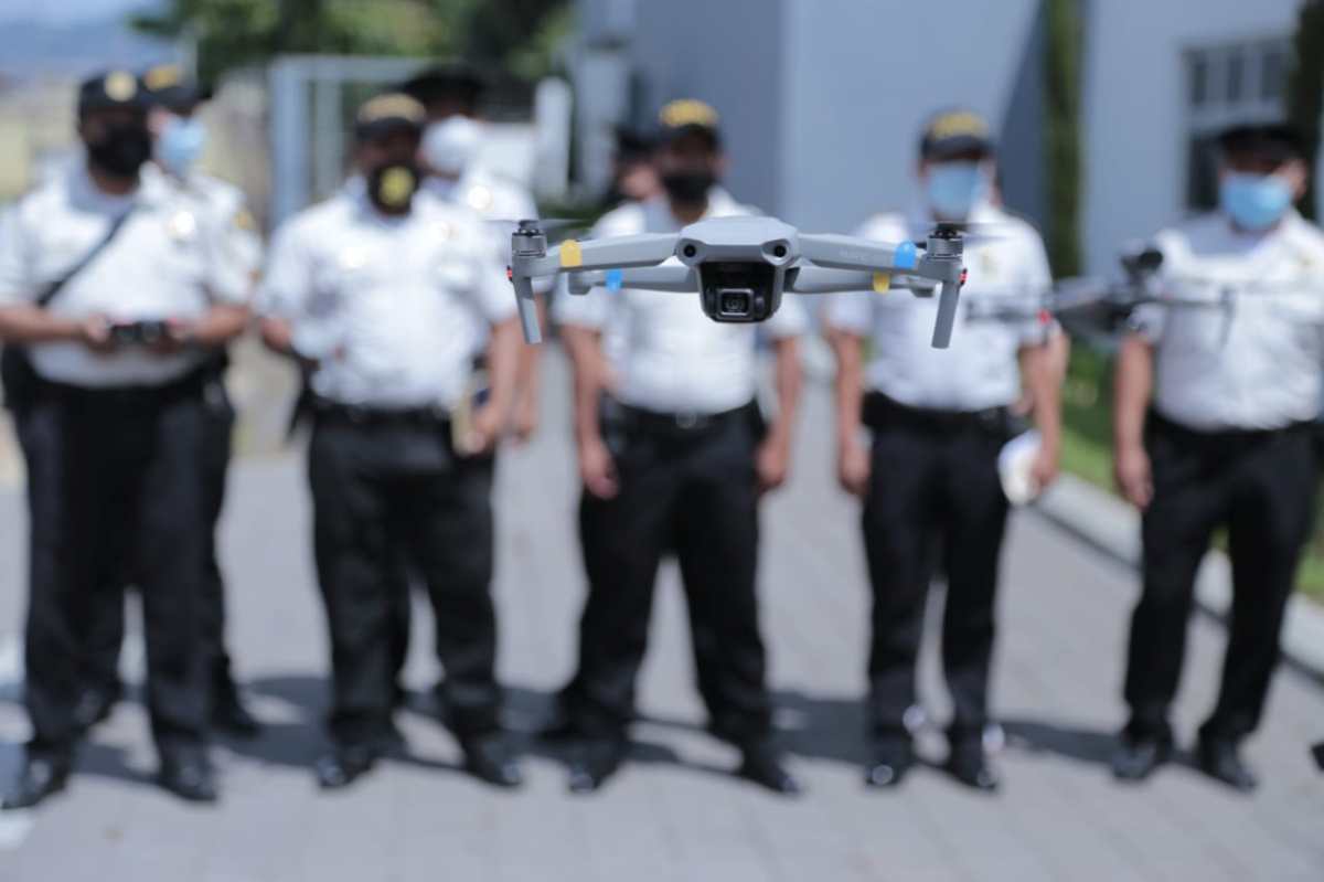 PNC evalúa la compra de 10 drones para rastreo de zonas e investigación criminal