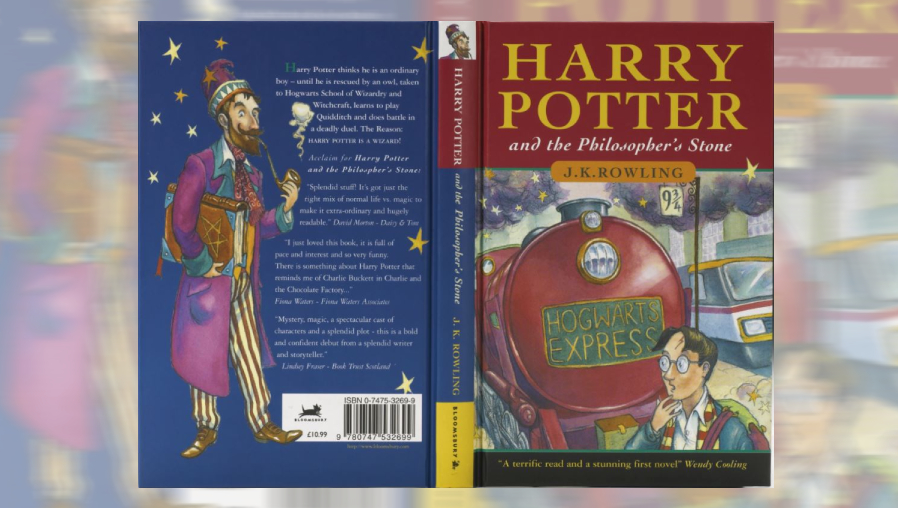 Ejemplar de "Harry Potter y la piedra filosofal”, será subastado. (Foto Prensa Libre: Hemeroteca PL)