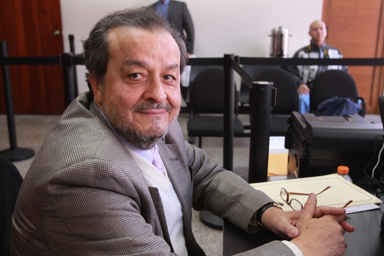 El exmagistrado de la CC Mauro Chacón falleció este domingo 18 de octubre. (Foto Prensa Libre: Hemeroteca PL)