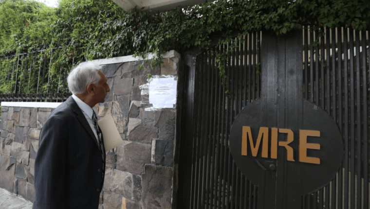 Fachada del Ministerio de Relaciones Exteriores (Foto Prensa Libre: Hemeroteca PL)