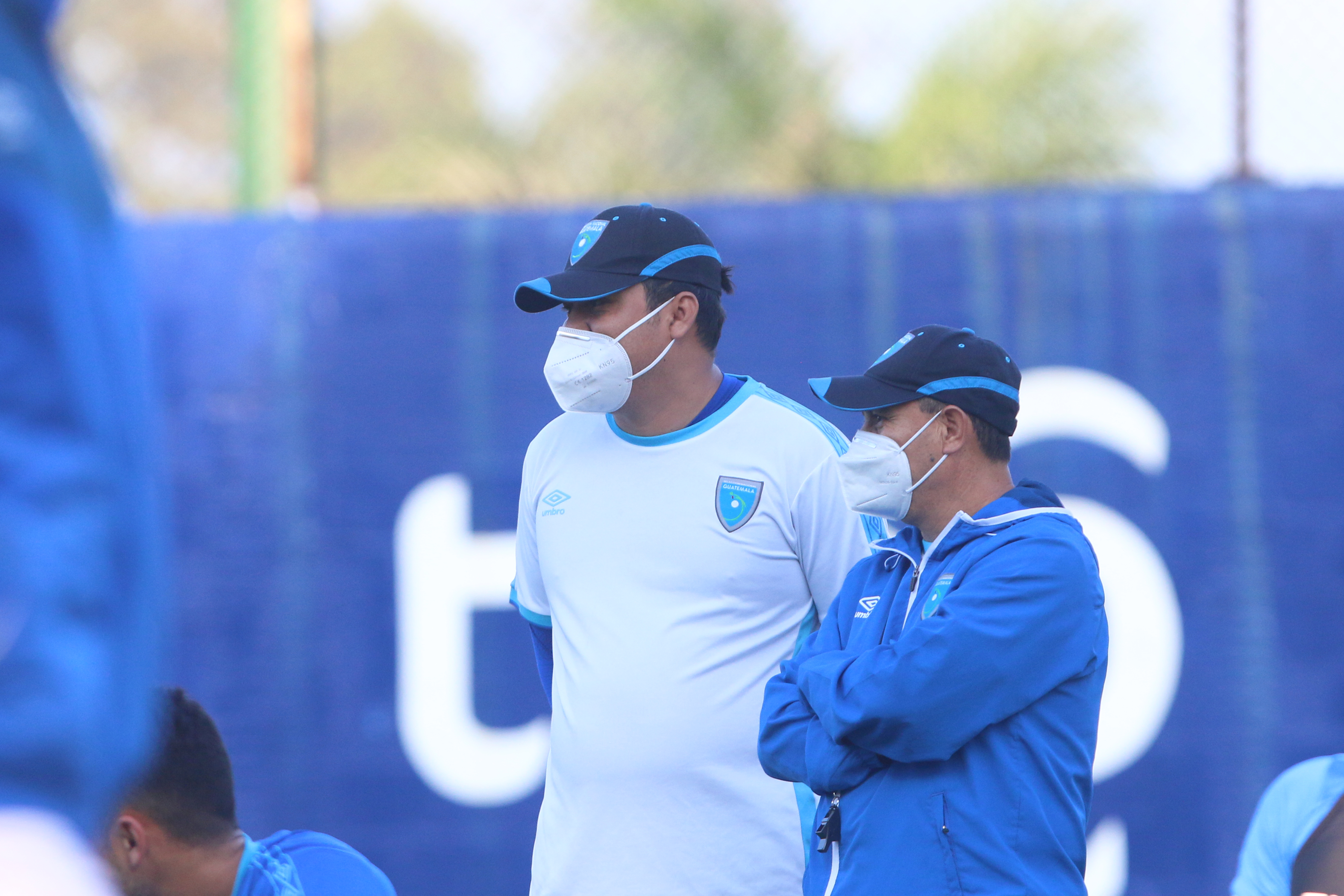 Amarini Villatoro, técnico de la Selección de Guatemala, en el Centro de Alto Rendimiento. (Foto Prensa Libre: Cortesía Fedefut)