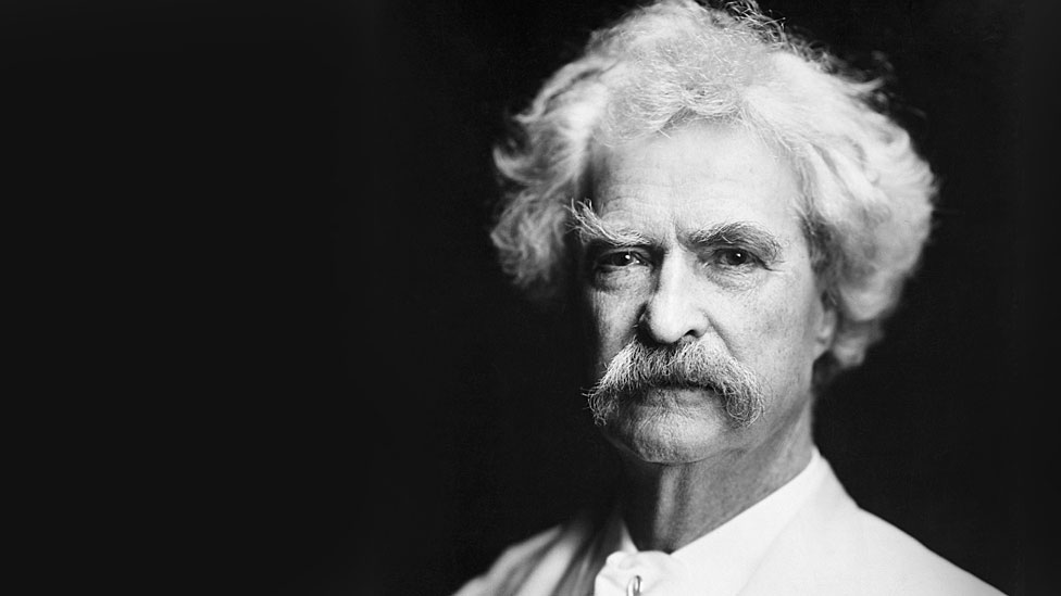 Samuel Langhorne Clemens, o Mark Twain, no se creía los cuentos.