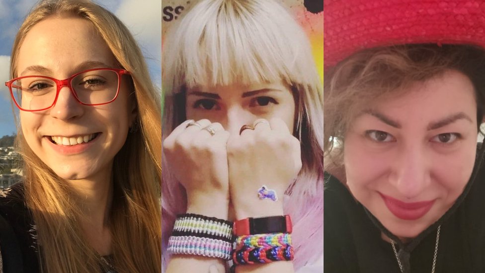 Iryna Kuzemko, Lia y Olga Opinko tienen tres variantes intersexuales distintas. Hay más de 40 en total. (Foto Prensa Libre: Iryna Kuzemko, Lia and Olga Opinko)