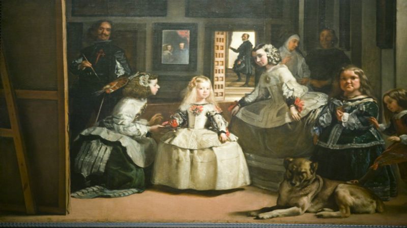 El cuadro "Las meninas" es la obra más icónica del Museo del Prado en Madrid. (Foto Prensa Libre: Getty Images)