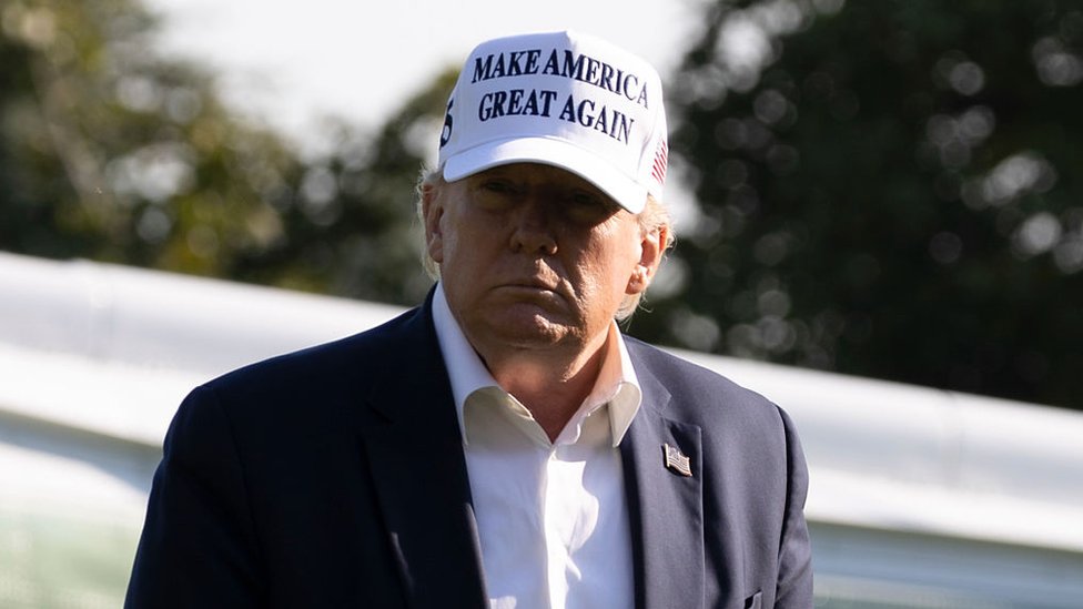 Donald Trump no logró la reelección como presidente de Estados Unidos. (Foto Prensa Libre: Getty Images)