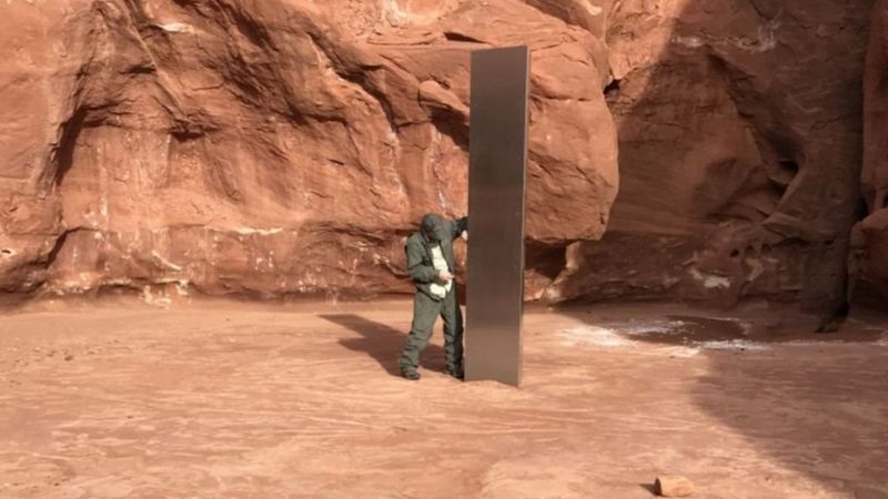 Monolito de Utah: los aventureros que descubrieron la ubicación de la misteriosa estructura de metal