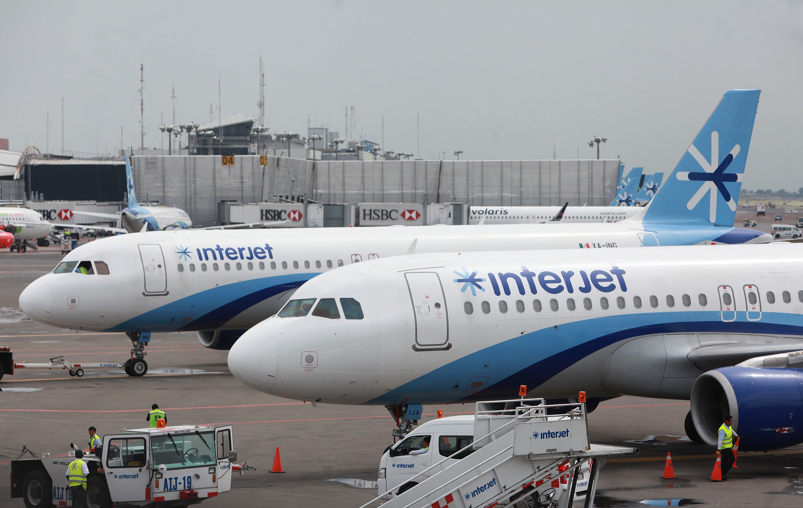 Interjet suma crisis con proveedores y una huelga de trabajadores. (Foto Prensa Libre: EFE)