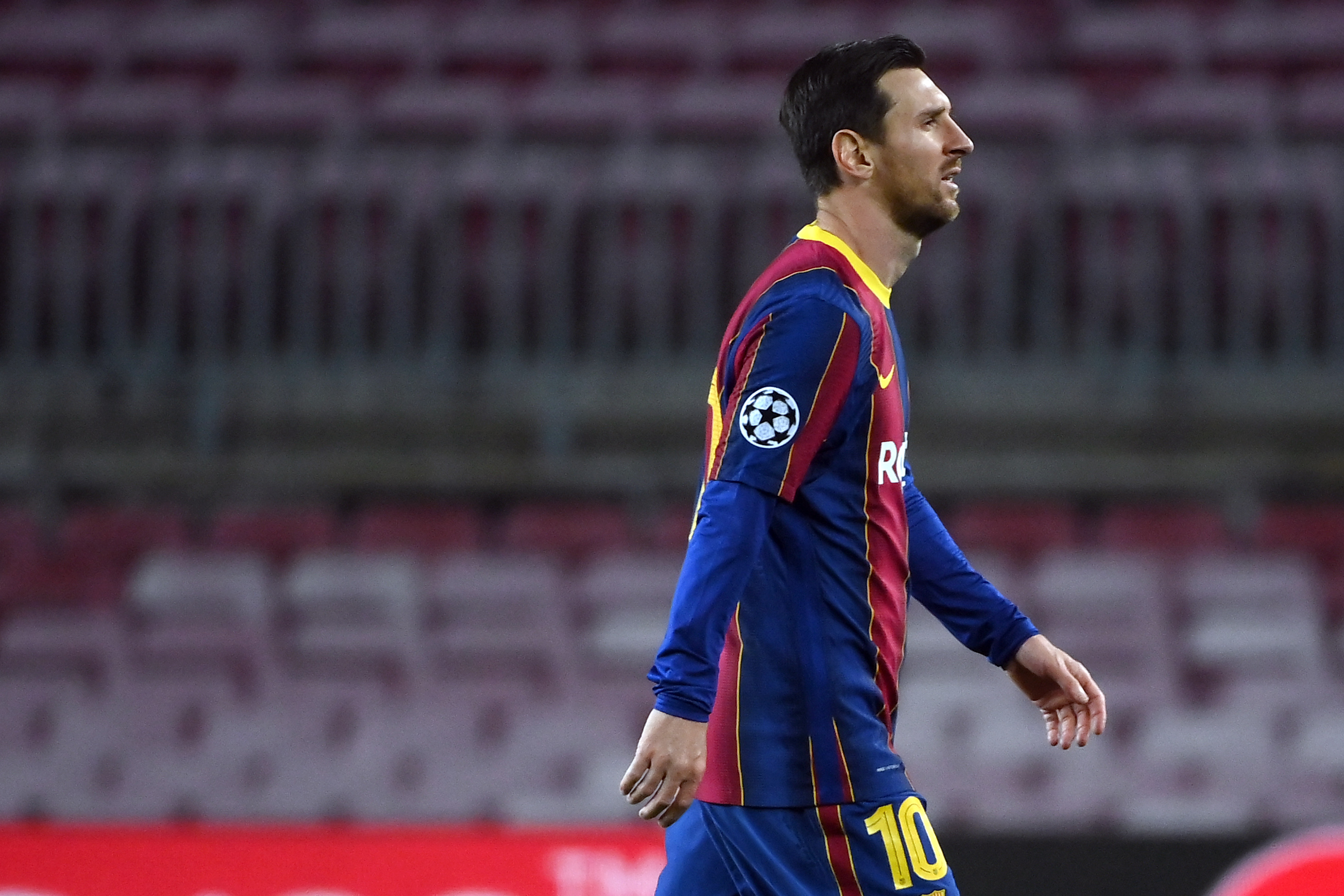 Lionel Messi vuelve a estar en el centro de las críticas. (Foto Prensa Libre: AFP)
