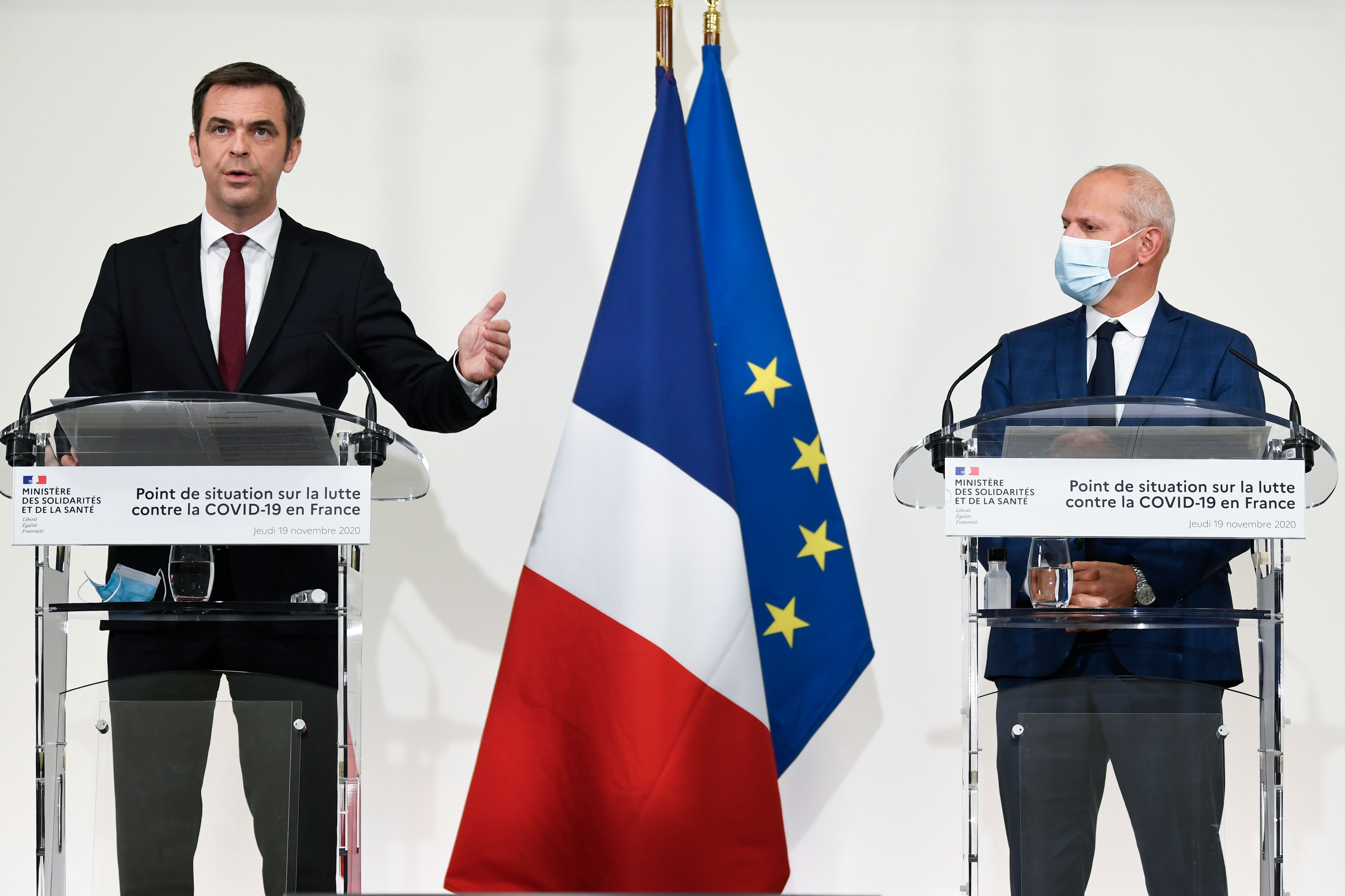 El rol político que tiene la vacuna contra el coronavirus en Francia. (Foto Prensa Libre: AFP)