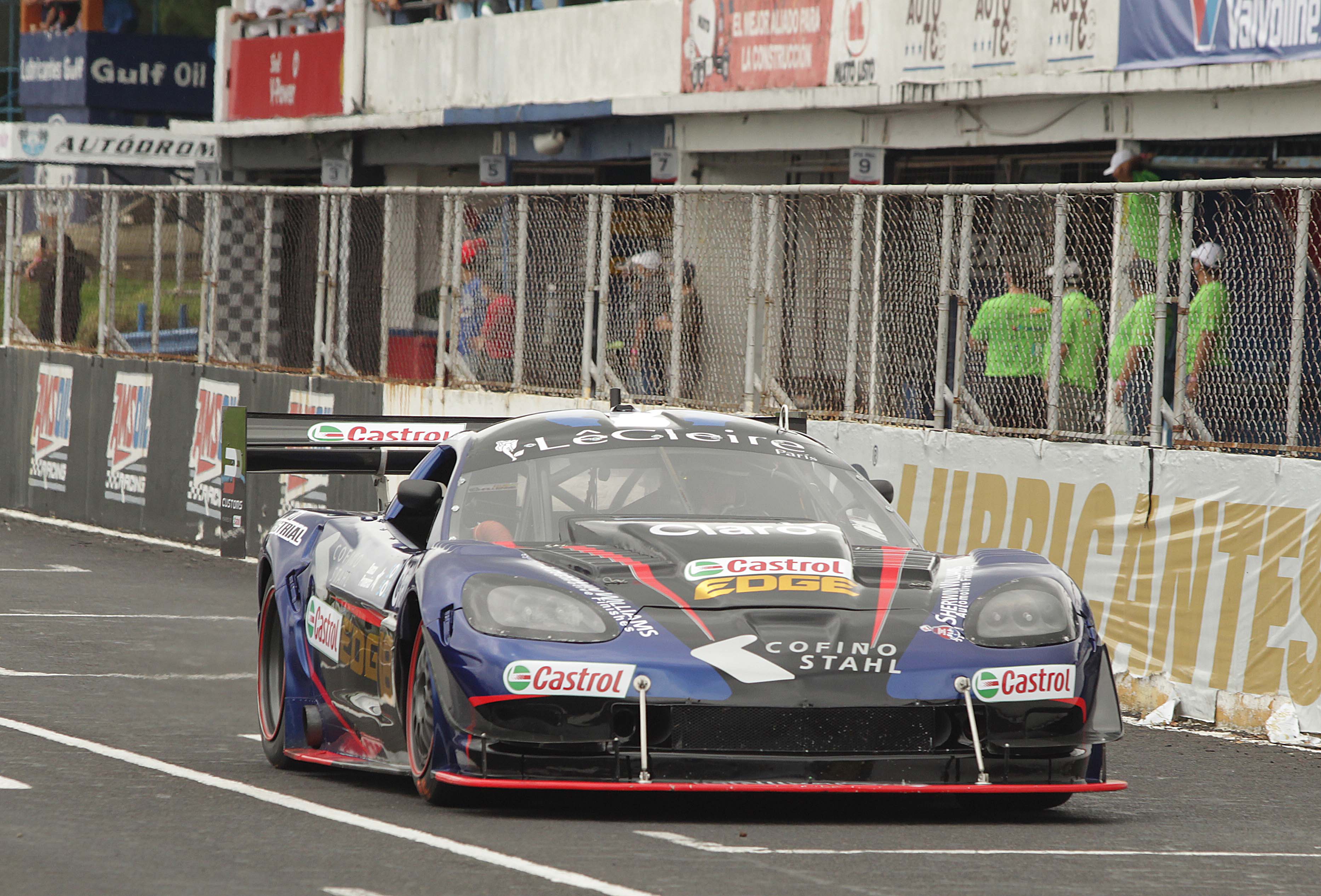 Andrés Lush Saravia se impuso categóricamente en la categoría GT1. (Foto Prensa Libre: cortesía César Pérez)