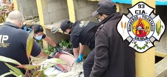Bomberos encuentran el cadáver de un hombre en un nicho del cementerio de Cajolá