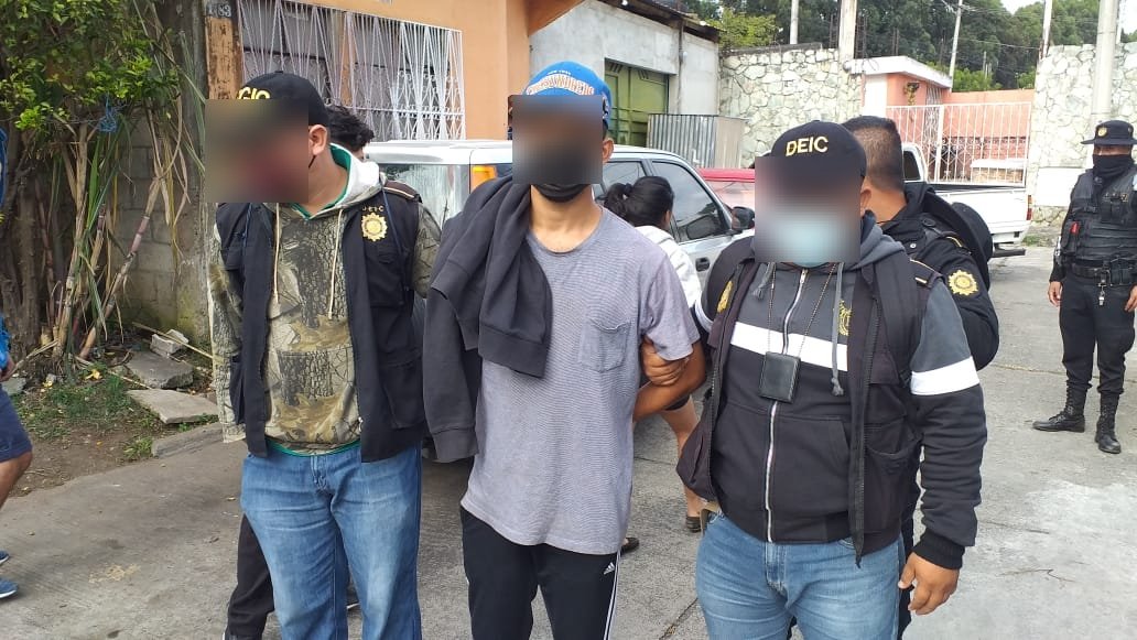 Reportan cuatro capturas en Villa Nueva por tráfico de armas, drogas y asaltos